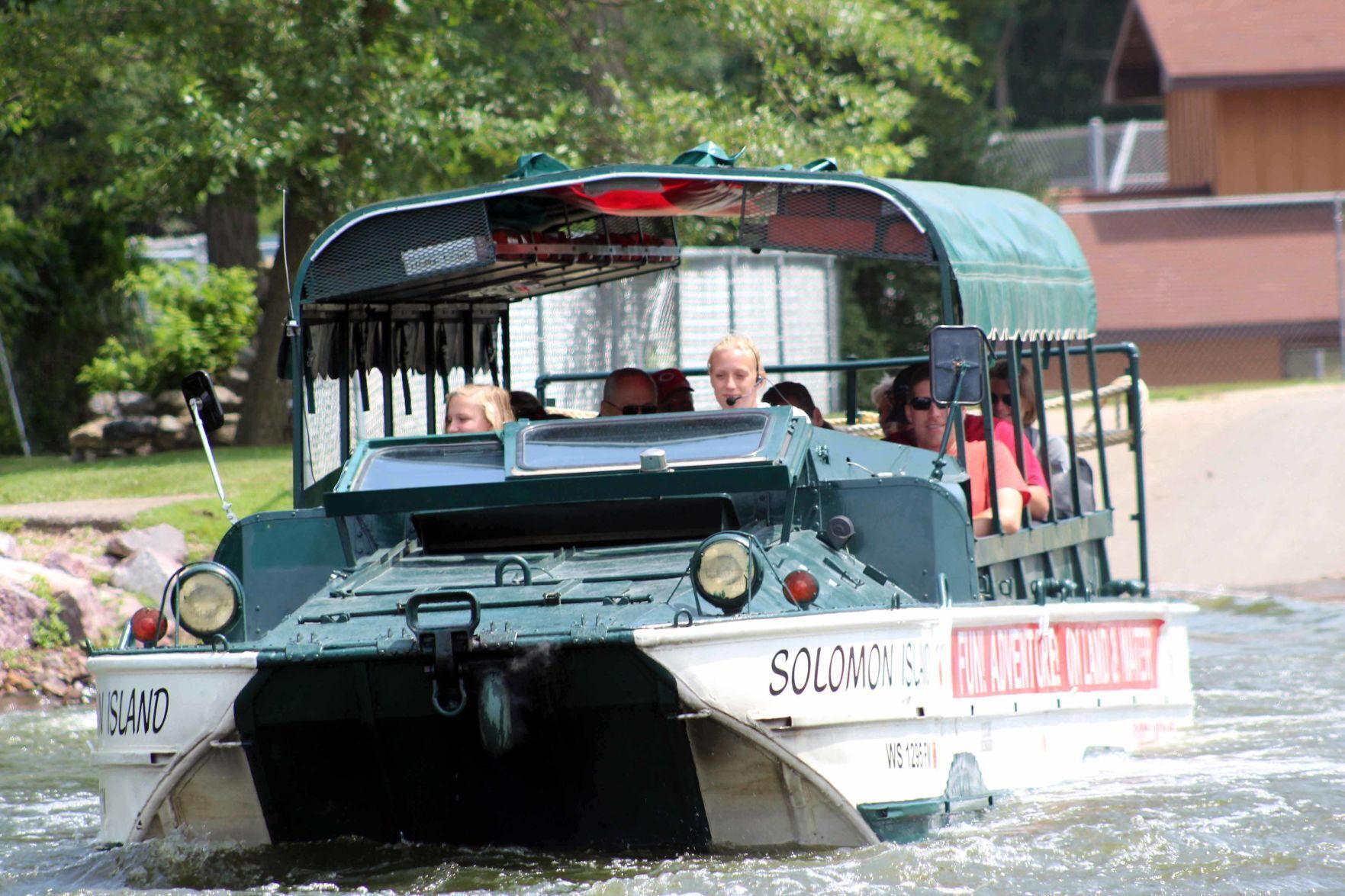 Original Wisconsin Duck in Lake Delton